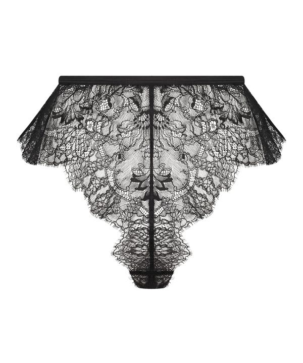 Hunkemöller Hunkemöller Слип 'Camille'  черно / прозрачно