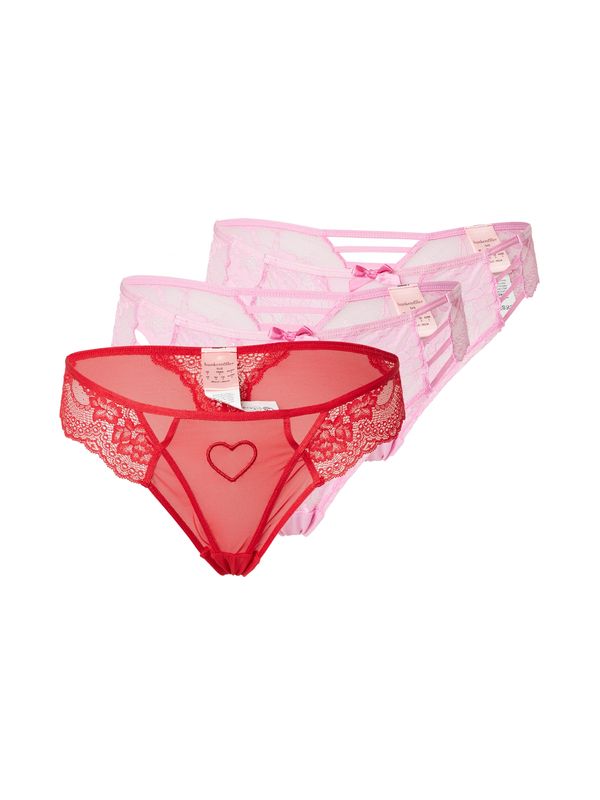 Hunkemöller Hunkemöller Слип  светлорозово / червено