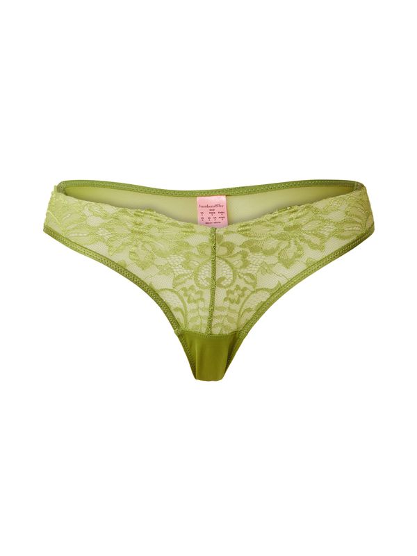 Hunkemöller Hunkemöller Стринг 'Isabella'  зелено