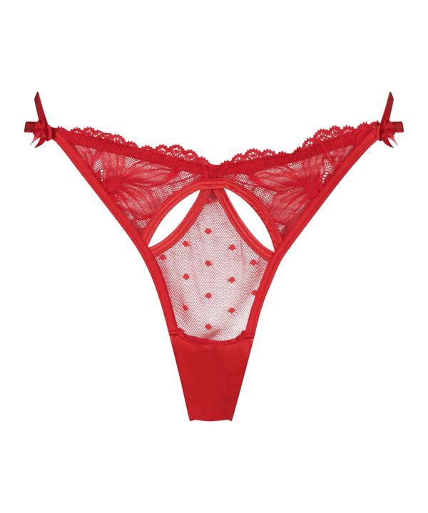 Hunkemöller Hunkemöller Стринг 'Lulu'  червено