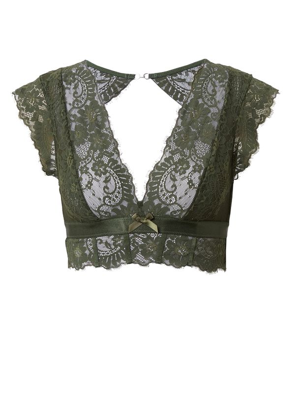 Hunkemöller Hunkemöller Сутиен 'Catrin'  тъмнозелено