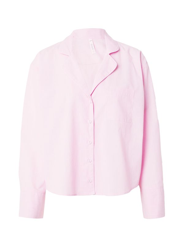 Hunkemöller Hunkemöller Тениска за спане  розово