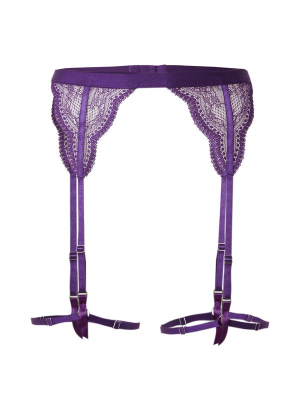 Hunkemöller Hunkemöller Жартиер колан 'Isabelle'  тъмнолилаво