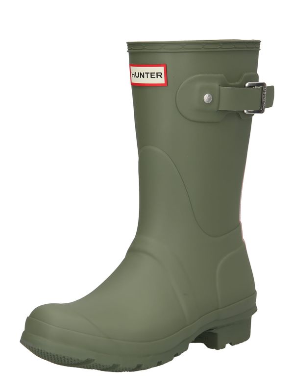 HUNTER HUNTER Гумени ботуши  каки / червено / черно / бяло