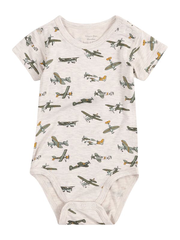 Hust & Claire Hust & Claire Бебешки гащеризони/боди  бежово / пъстро