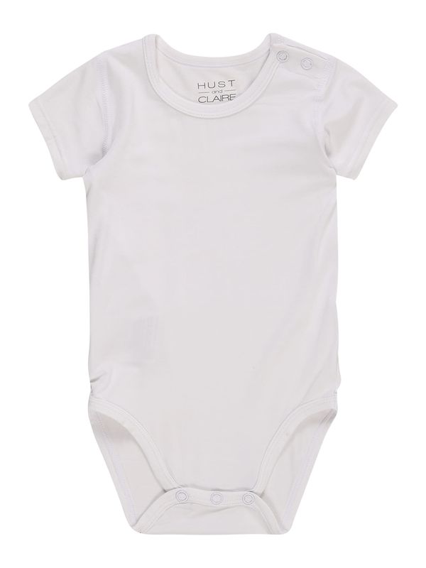 Hust & Claire Hust & Claire Бебешки гащеризони/боди 'Bue'  бяло