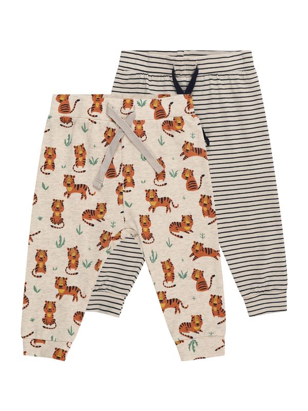 Hust & Claire Hust & Claire Панталон 'Gore'  бежово / нейви синьо / оранжево