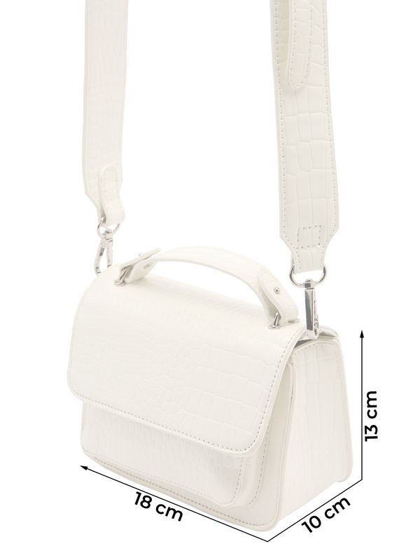 HVISK HVISK Дамска чанта 'RENEI'  бял памук