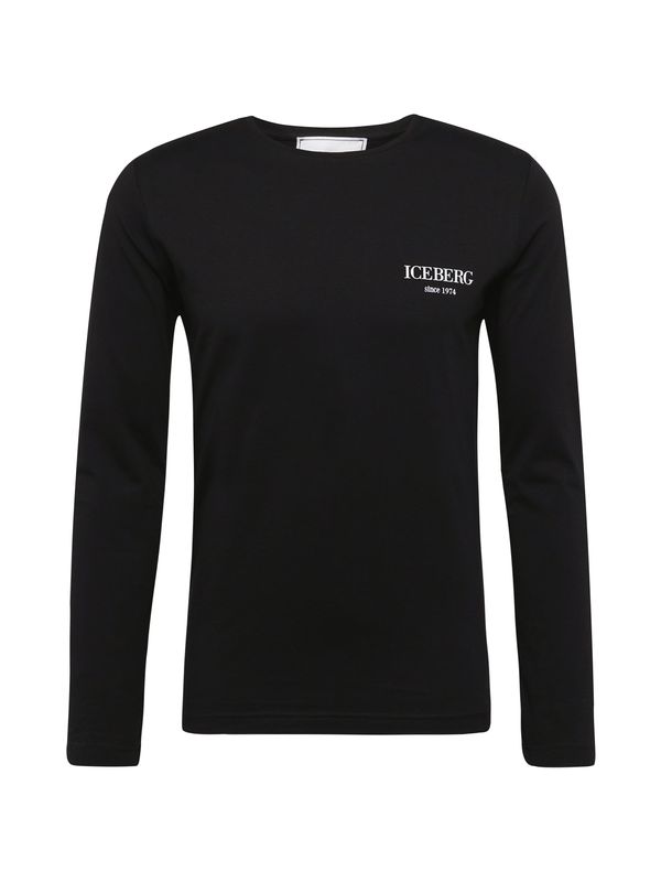 ICEBERG ICEBERG Тениска  черно / бяло