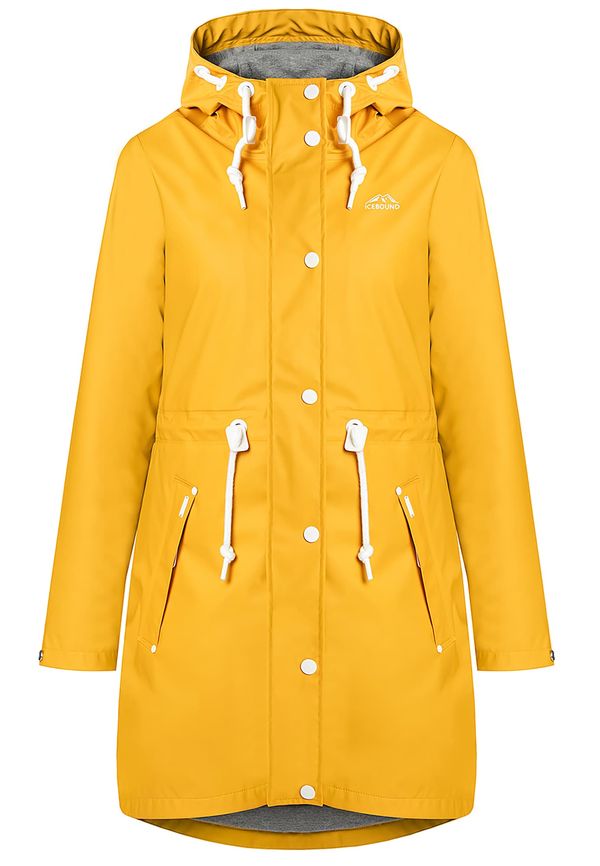 ICEBOUND ICEBOUND Функционално палто  горчица / бяло