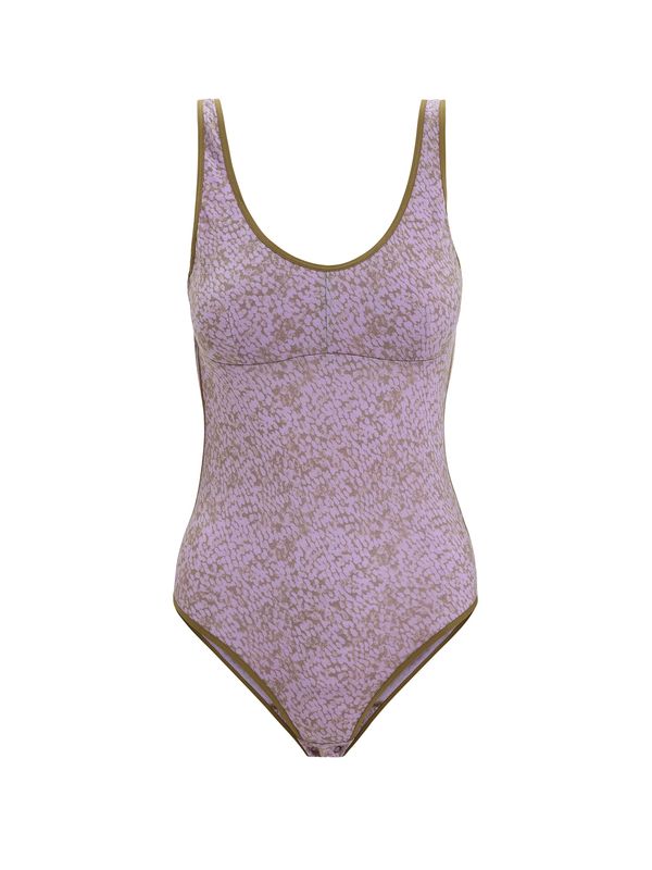 ICEBREAKER ICEBREAKER Боди 'Queens'  каки / лилав