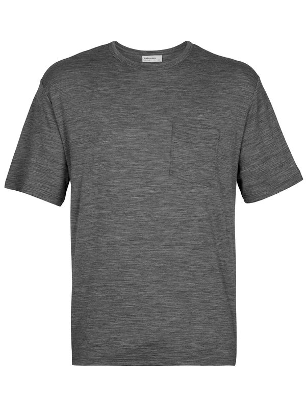 ICEBREAKER ICEBREAKER Функционална тениска 'Granary'  сиво