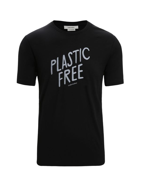 ICEBREAKER ICEBREAKER Функционална тениска 'Tech Lite II IB Natural'  черно / бяло