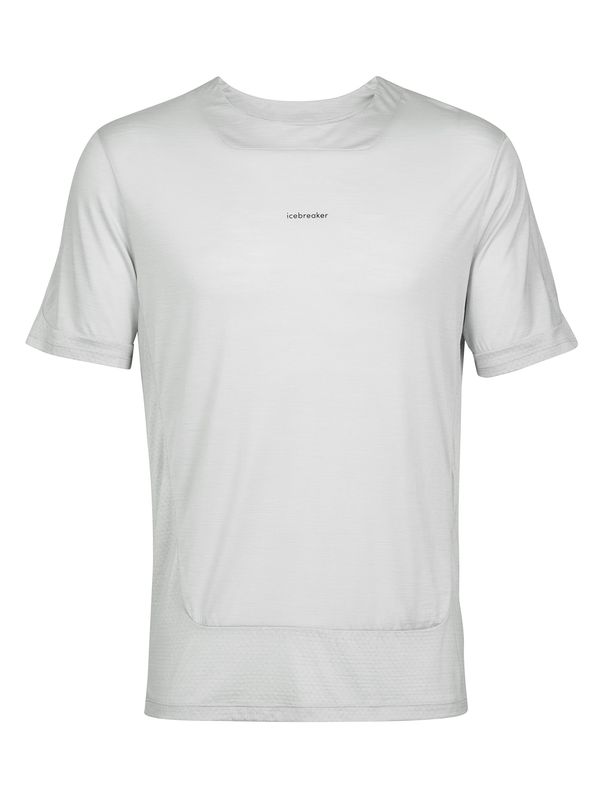 ICEBREAKER ICEBREAKER Функционална тениска 'ZoneKnit'  светлосиво / черно