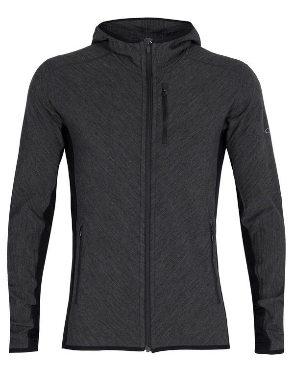 ICEBREAKER ICEBREAKER Функционално яке 'Descender'  черен меланж