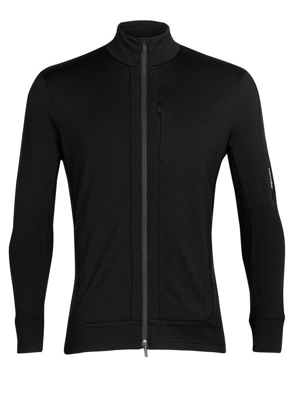 ICEBREAKER ICEBREAKER Спортен блузон 'Quantum III'  черно