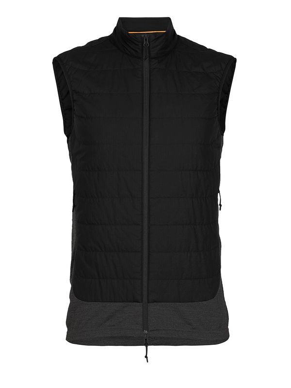 ICEBREAKER ICEBREAKER Спортен елек 'Loft'  антрацитно черно / черно