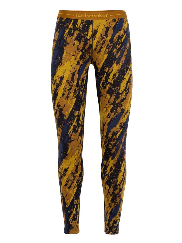 ICEBREAKER ICEBREAKER Спортен панталон 'W 250 Vertex '  жълто / черно