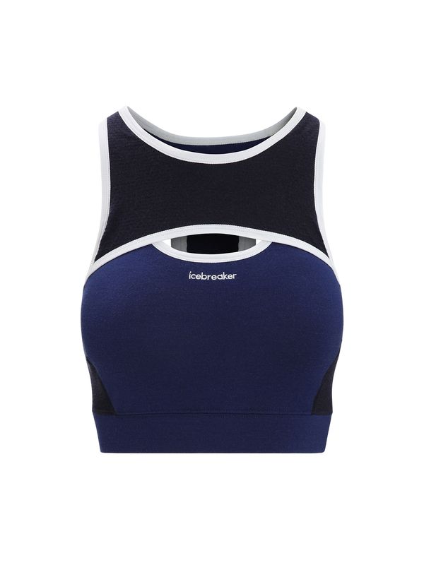 ICEBREAKER ICEBREAKER Спортен сутиен  синьо / бяло
