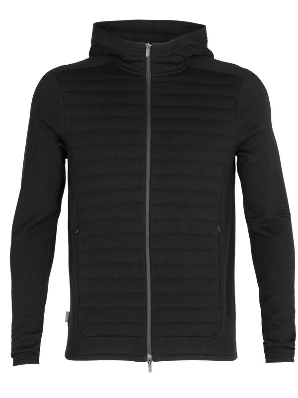 ICEBREAKER ICEBREAKER Спортна плетена жилетка  черно