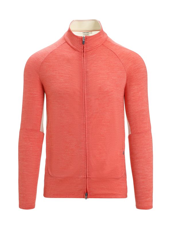 ICEBREAKER ICEBREAKER Спортна жилетка с качулка 'ZoneKnit'  червено