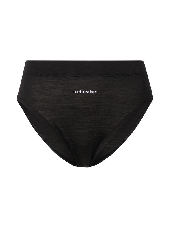 ICEBREAKER ICEBREAKER Спортни боксерки 'Queens'  черен меланж / бяло