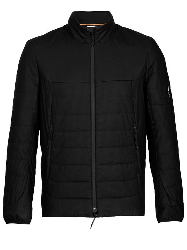 ICEBREAKER ICEBREAKER Спортно яке 'Loft'  черно / бяло