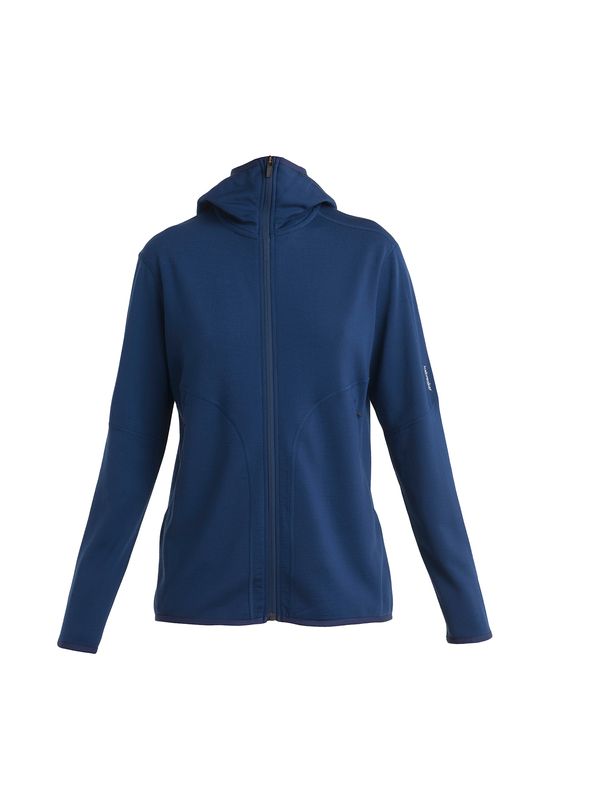 ICEBREAKER ICEBREAKER Суичъри с качулка 'Mer 560 Realfleece Elemental II'  синьо