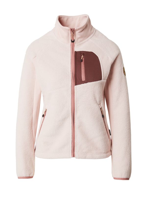 ICEPEAK ICEPEAK Функционално поларено яке  пастелно розово / бордо