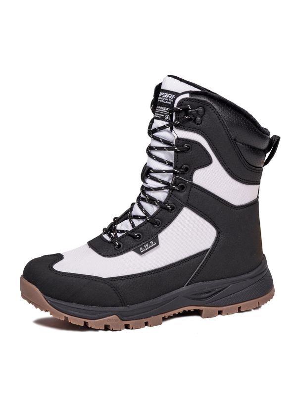 ICEPEAK ICEPEAK Ниски ботуши с връзки 'Alice'  черно / бяло