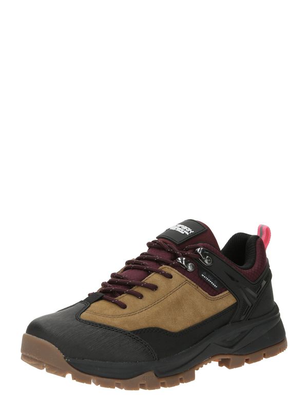 ICEPEAK ICEPEAK Ниски обувки 'Abai'  кафяво / червено / черно / бяло