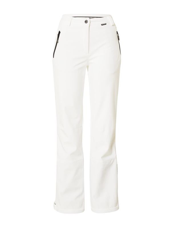 ICEPEAK ICEPEAK Спортен панталон  черно / бяло