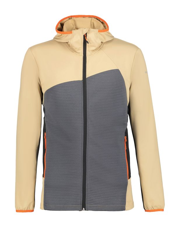 ICEPEAK ICEPEAK Суичъри с качулка 'Bassum'  бежово / сиво / оранжево