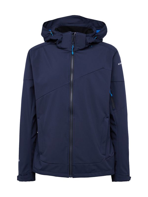 ICEPEAK ICEPEAK Яке Outdoor 'Barmstedt'  синьо / тъмносиньо / бяло