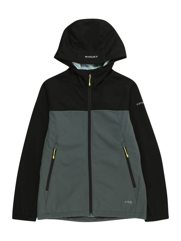 ICEPEAK ICEPEAK Яке Outdoor 'KLINE'  тъмнозелено / черно