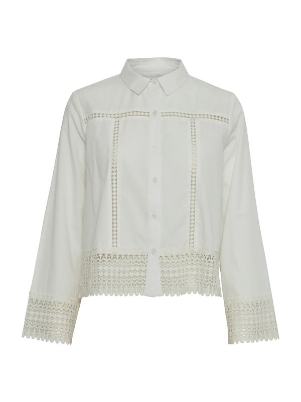 ICHI ICHI Блуза 'HILAVA'  яйчена черупка