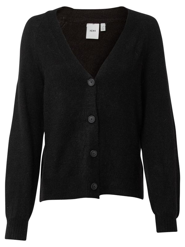 ICHI ICHI Плетена жилетка  черно