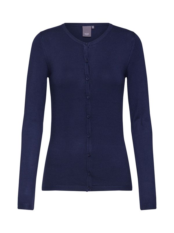 ICHI ICHI Плетена жилетка 'Mafa'  синьо