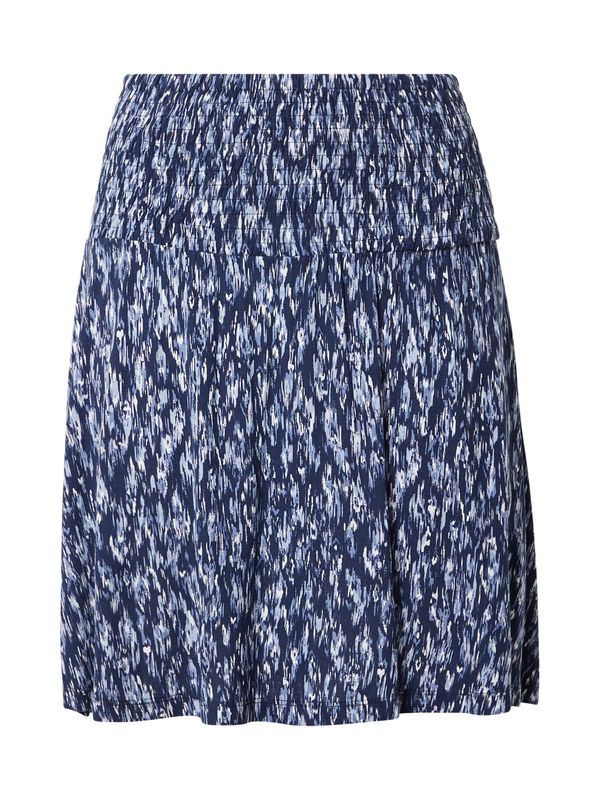 ICHI ICHI Пола  морскосиньо / опушено синьо / бяло