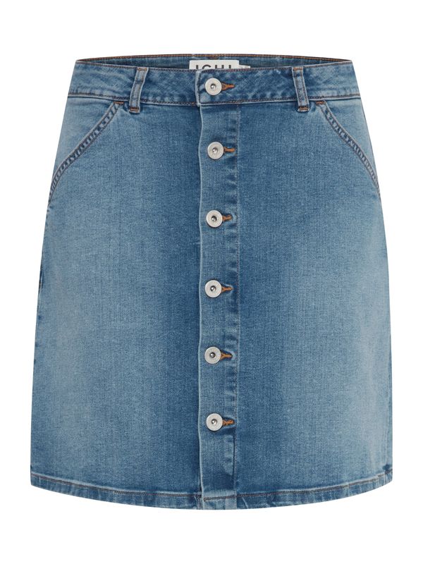 ICHI ICHI Пола 'TWIGGY'  син деним