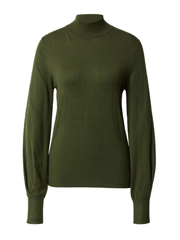 ICHI ICHI Пуловер 'MAFA'  тъмнозелено