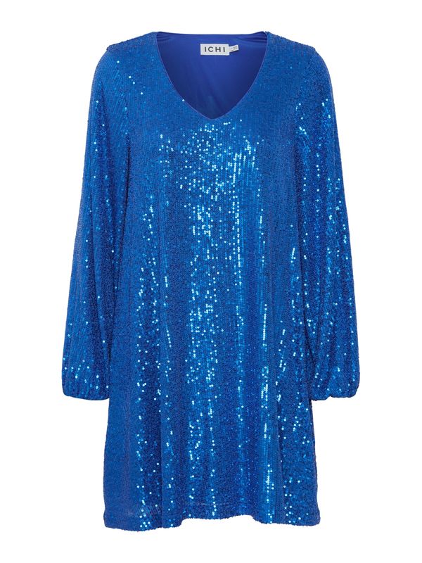 ICHI ICHI Рокля 'FAUCI'  кралско синьо