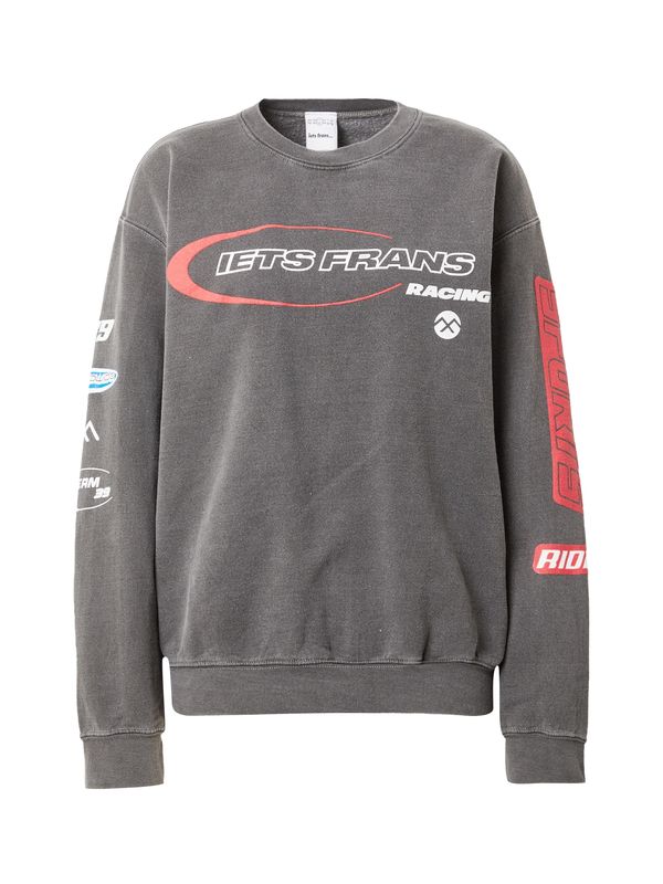 iets frans iets frans Суичър  тъмносиво / оранжево / бяло