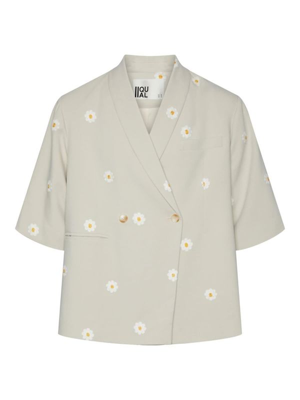 IIQUAL IIQUAL Блейзър 'KYLE'  бежово / жълто / бяло