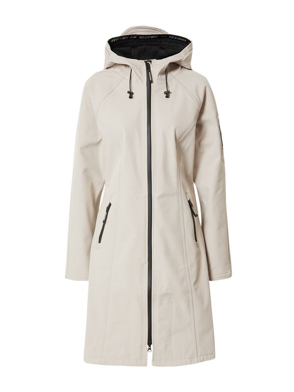 ILSE JACOBSEN ILSE JACOBSEN Функционално палто  светлосиво / черно