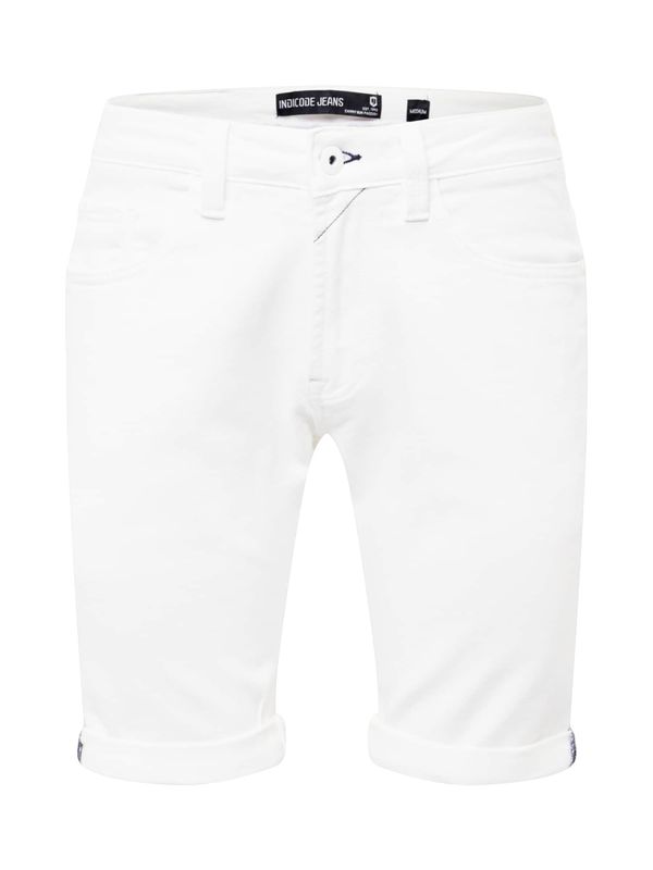 INDICODE JEANS INDICODE JEANS Дънки 'Commercial'  бял деним