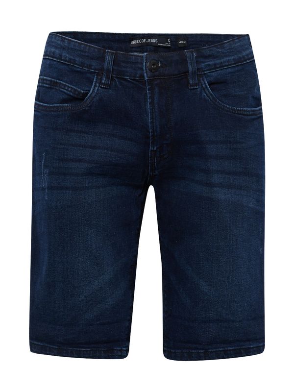 INDICODE JEANS INDICODE JEANS Дънки 'Kaden'  нейви синьо / черно