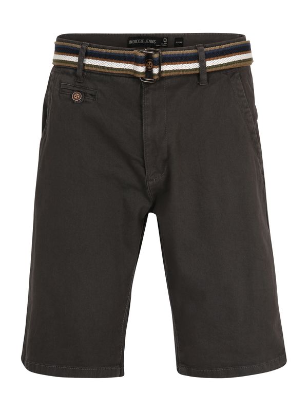 INDICODE JEANS INDICODE JEANS Панталон Chino 'Royce'  сиво-кафяво
