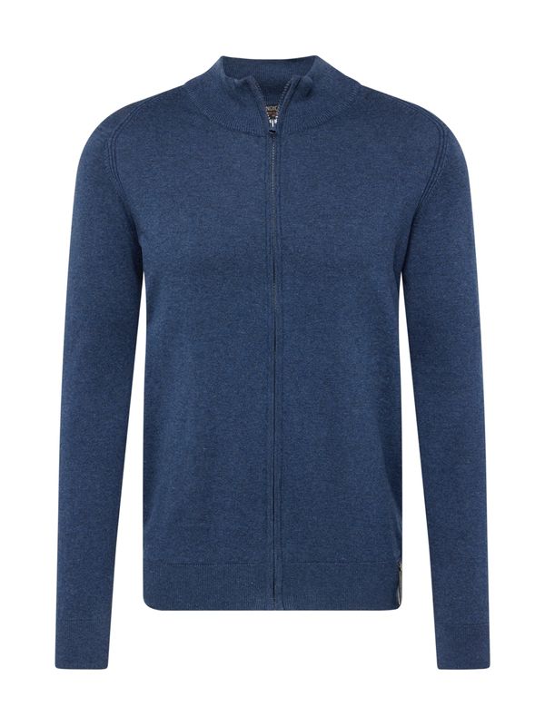 INDICODE JEANS INDICODE JEANS Плетена жилетка 'Chancellor'  нейви синьо