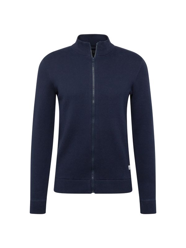 INDICODE JEANS INDICODE JEANS Плетена жилетка 'Jayda'  нейви синьо